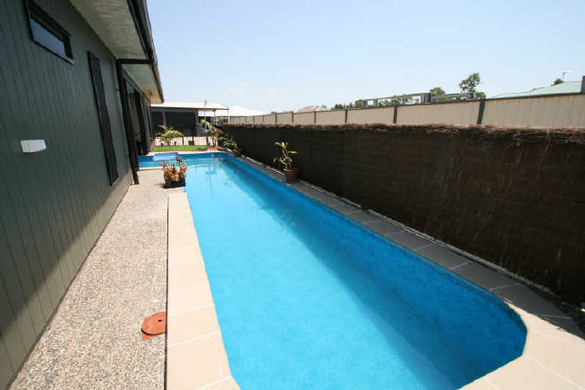 Emerald lap pool